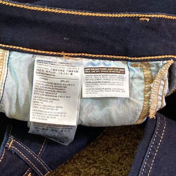 New Levi's Legging Women's Blue Stretch Jeans Size W31 L30 - Picture 12 of 16